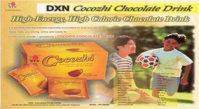 The Lingzhi coffee is a product of DXN International - the world class Ganoderma manufacturer..