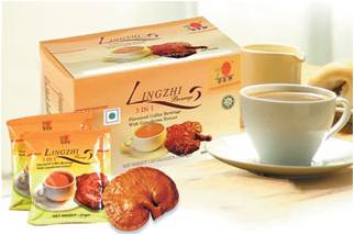 The Lingzhi coffee is a product of DXN International - the world class Ganoderma manufacturer..